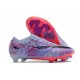 Nike Zoom Mercurial Vapor XV MDS Elite Fg Niebieski Fioletowy Różowy