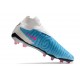 Nike Gripknit Phantom GX Elite DF FG Niebieski Różowy Biały