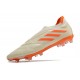 Buty piłkarskie adidas Copa Pure + FG Biały Pomarańczowy 