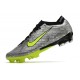 Nike Air Zoom Mercurial Vapor XV Elite Fg Srebro Zielony Czarny