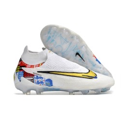 Buty Nike Phantom GX Elite DF FG Biały Złoty