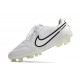 Buty Piłkarskie Nike Tiempo Legend 9 Elite FG Biały Czarny