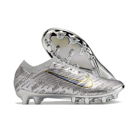 Nike Air Zoom Mercurial Vapor 15 Elite AG Srebro Złoto