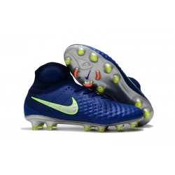 Buty Piłkarskie Nike Magista Obra II Elite Dynamic Fit - Głęboki Błękit