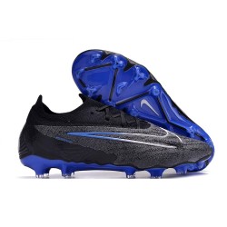 Nike Gripknit Phantom GX Elite FG Czarny Niebieski