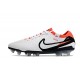 Buty Nike Tiempo Legend 10 Elite FG Biały Czerwony Czarny