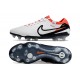 Buty Nike Tiempo Legend 10 Elite FG Biały Czerwony Czarny