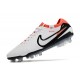 Buty Nike Tiempo Legend 10 Elite FG Biały Czerwony Czarny