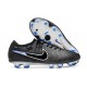 Buty Nike Tiempo Legend 10 Elite FG Czarny Niebieski 