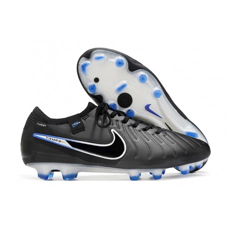 Buty Nike Tiempo Legend 10 Elite FG Czarny Niebieski 