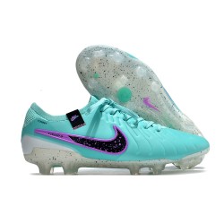 Buty Nike Tiempo Legend 10 Elite FG Niebieski Czarny