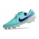 Buty Nike Tiempo Legend 10 Elite FG Niebieski Czarny