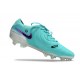 Buty Nike Tiempo Legend 10 Elite FG Niebieski Czarny