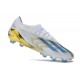 Buty adidas X Crazyfast Messi.1 FG Biały Niebieski Złoto 