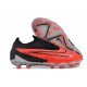 Nike Gripknit Phantom GX Elite FG Czerwony Czarny