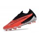 Nike Gripknit Phantom GX Elite FG Czerwony Czarny