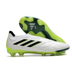 Buty piłkarskie adidas Copa Pure + FG Biały Czarny Zielony