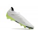 Buty piłkarskie adidas Copa Pure + FG Biały Czarny Zielony