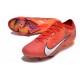 Nike Future DNA Mercurial Vapor XIII 360 Elite FG Czerwony Srebro Czarny