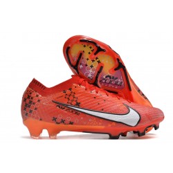 Nike Future DNA Mercurial Vapor XIII 360 Elite FG Czerwony Srebro Czarny