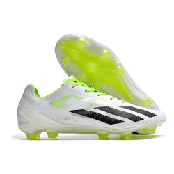 Buty adidas X Crazyfast+ FG Biały Czarny Zielony