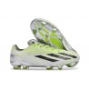 Buty adidas X Crazyfast Strung+ FG Biały Zielony Czarny