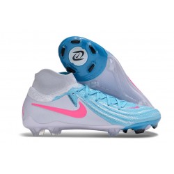 Nike Phantom Luna II Elite FG Niebieski Biały Różowy