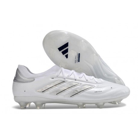 Korki adidas Copa Pure 2+ Elite FG Biały Srebro