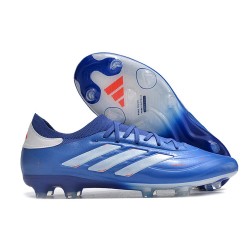 Korki adidas Copa Pure 2+ Elite FG Niebieski Biały Czerwony