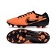 Buty Nike Tiempo Legend 10 Elite FG Pomarańczowy Czarny