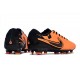 Buty Nike Tiempo Legend 10 Elite FG Pomarańczowy Czarny