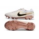 Buty Nike Tiempo Legend 10 Elite FG Biały Złoto Czarny