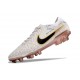 Buty Nike Tiempo Legend 10 Elite FG Biały Złoto Czarny