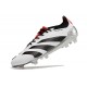 Buty piłkarskie Adidas Predator 24 Elite FG Biały Czarny Czerwony