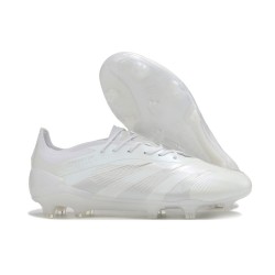 Buty piłkarskie Adidas Predator 24 Elite FG Biały Srebro