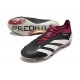 Buty piłkarskie Adidas Predator 24 Elite FG Czarny Biały Fioletowy