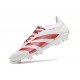 Buty piłkarskie Adidas Predator 24 Elite FG Biały Czerwony