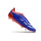Buty piłkarskie Adidas Predator 24 Elite FG Niebieski Biały Czerwony