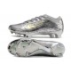 Buty Piłkarskie Nike Mercurial Vapor XII Elite FG - Srebro Czarny