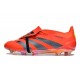 adidas Predator Elite Fold-over Tongue FG Czerwony Czarny Zawistny