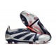 adidas Predator Elite Fold-over Tongue FG Srebro Czarny Czerwony