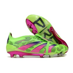 adidas Predator Elite Fold-over Tongue FG Zielony Różowy Zawistny