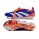 adidas Predator Elite Fold-over Tongue FG Niebieski Biały Czerwony