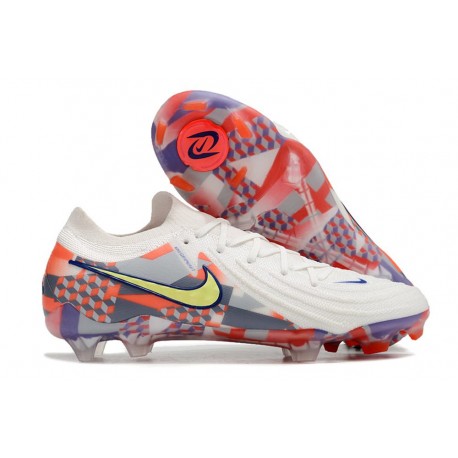 Nike Phantom Luna 2 Elite L FG SE x Barna Biały Czerwony Zawistny