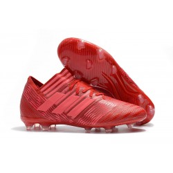 BUTY adidas NEMEZIZ MESSI 17.1 FG - Czerwony Różowy