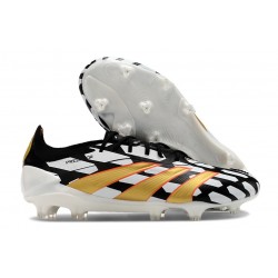 Buty piłkarskie Adidas Predator 24 Elite FG Czarny Biały Złoto