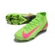 Nike Zoom Mercurial Superfly X Elite FG Zielony Różowy