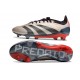 Buty piłkarskie Adidas Predator 24 Elite FG Platyna Metaliczna Czarny