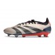 Buty piłkarskie Adidas Predator 24 Elite FG Platyna Metaliczna Czarny