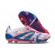 Adidas Predator Elite Tongue FG Biały Różowy Niebieski